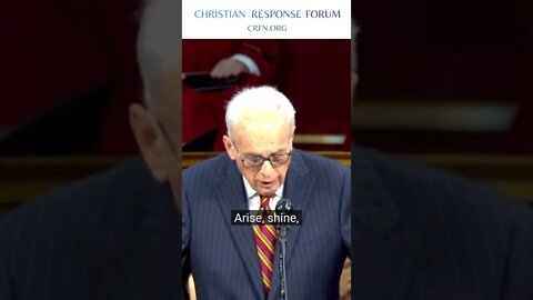 John MacArthur - The Redeemer Will Come - Christian Response Forum #christ #redemption #shorts