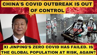 China is having a huge covid outbreak. Thousands are dying. Is USA at risk, again?