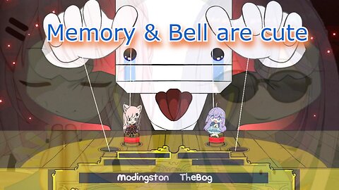 Vtubers utakata memory & Bell Nekonogi being cute in battleblock theater [vividglish]