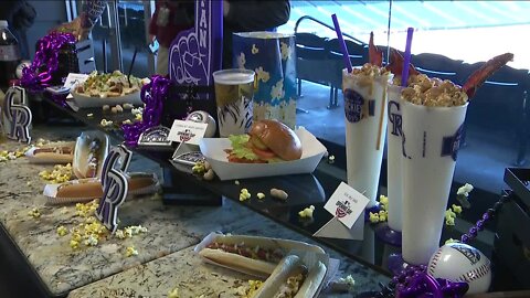 Check out what's on the menu this season at Coors Field