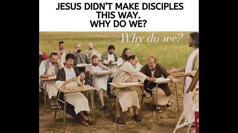 Discipleship Jesus style- by Timothy Sauder