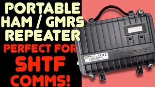 Retevis RT97 Repeater - Ham / GMRS Portable SHTF Repeater - Emergency Communications, Camping, & Fun