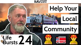 What is it like to be a Volunteer Firefighter? - Life Bursts Episode 24