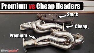 Premium vs Cheap Exhaust Headers | AnthonyJ350