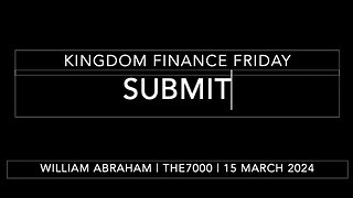 KF Friday - Submit - 15 March 2024