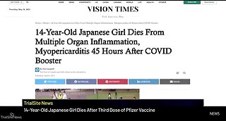 14-YEAR-OLD JAPANESE GIRL DIES FROM FATAL MULTI-ORGAN INFLAMMATION AFTER THIRD DOSE OF PFIZER SHOT