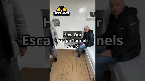 Atlas Escape Door In Action! 😎 #bombshelter #shelter #escape #prepper #doomsday #endtimes #bunker
