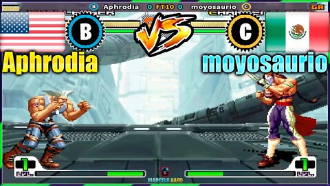 SNK vs. Capcom SVC Chaos Super Plus (Aphrodia Vs. moyosaurio) [U.S.A. Vs. Mexico]