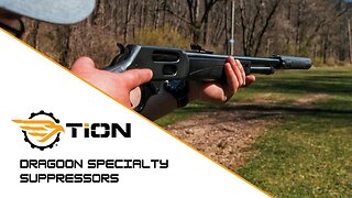 Specialty Dragoon Titanium Suppressors - 450 Bushmaster, 338 Lapua, 350 Legend