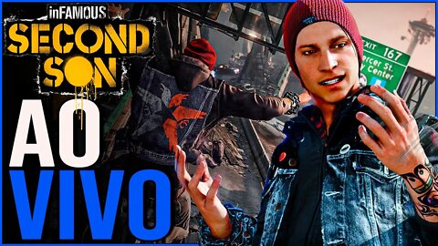 [LIVE] COMEÇANDO A JOGATINA • inFAMOUS SECOND SON (PS4).