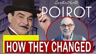 Agatha Christie's Poirot 1989 • Cast Then and Now 2023 • Curiosities and How They Changed!!!