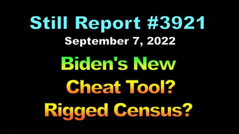Biden’s New Cheat Tool – Rigged Census? 3921
