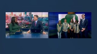 Girl Scouts troop interviews Denver7's morning anchors