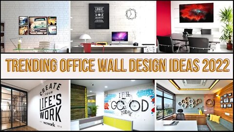 100+ Trending Office Wall Design Ideas in 2022 | Modern Office Wall Decor Ideas | Quick Decor