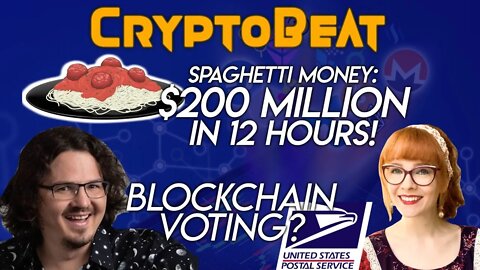 Spaghetti Money gets $200 Million in 12 hours! USPS wants Blockchain Voting
