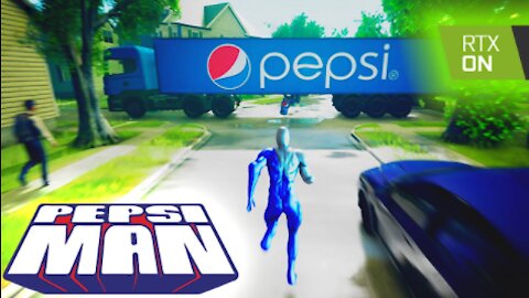 I remade Pepsiman on Unreal Engine 4 from scratch for Next-Gen RTX.