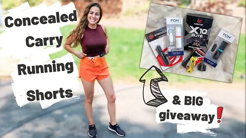 CONCEALED CARRY RUNNING SHORTS | Alexo Carry Runner review