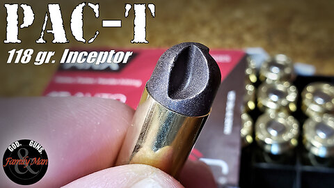 PAC-T Testing: ARX Inceptor 118 gr. bullet