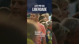 LUTE POR SUA LIBERDADE | Nando Pinheiro 2223 #shorts