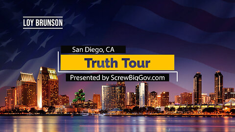 Truth Tour San Diego: Loy Brunson