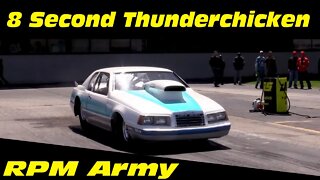 8 Second Ford Thunderbird Drag Racing