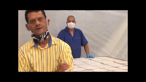 South Africa – Johannesburg – Coronavirus: Face masks to combat the spreading of virusses. (iQL)