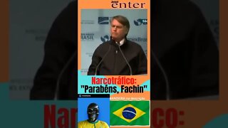Bolsonaro fala sobre o ministro Fachin a favor do narcotráfico e bônus motociata datapovo #shorts