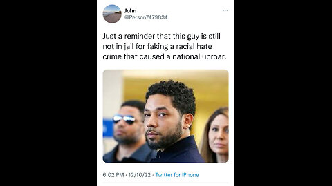 jussie smollett heaed back to jail conviction upheld by appeals court in hate crime hoax 12-3-23 Lib