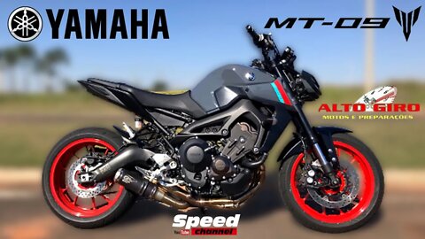 Testando Nova Yamaha MT09 2021 2022 @Jeskap Oficial |@Alto Giro Motos e Preparações | Analise