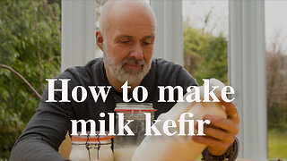 How to make milk kefir