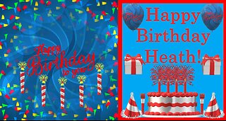 Happy Birthday 3D - Happy Birthday Heath - Happy Birthday To You - Happy Birthday Song