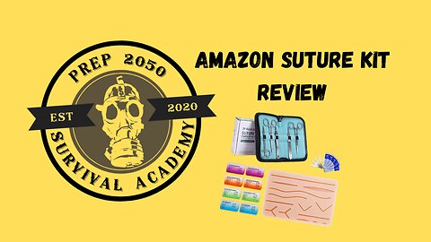 Amazon Review: Suture Kit