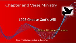 1098 Seek God's Will