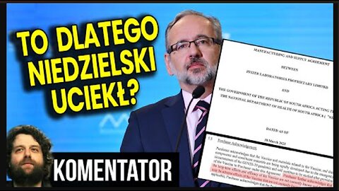 Wyciekła Umowa z Pfizer! Czy To Dlatego Niedzielski Uciekł z Ministra Zdrowia - Analiza