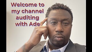 Welcome to Auditing with Ade (for daily Tips, Tricks, and Techniques)