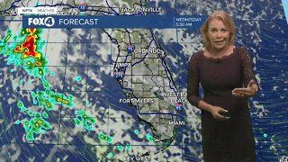 Isolated afternoon storms again