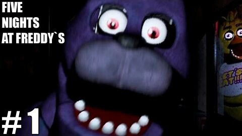 JOGANDO FIVE NIGHTS AT FREDDY'S PELA PRIMEIRA VEZ #1