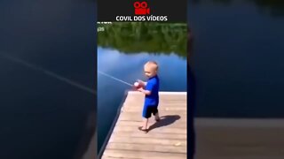 pescador distraído