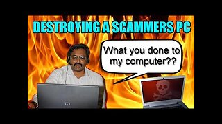 Destroying Scammers Computer With Virus
