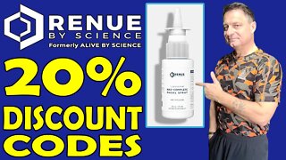 20% DISCOUNT Code (V20NCS) | Renue by Science – NAD+ Nasal Spray
