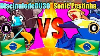 Marvel Vs Capcom: Clash Of Super Heroes (DiscipulodeDU30 Vs. Sonic Pestinha) [Brazil Vs. Brazil]