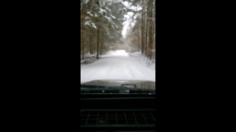 Winter trail ride