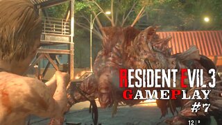 Resident Evil 3 - GamePlay#7 Jill foi infectada por Nemesis ela vai morrer? #ResidentEvil3