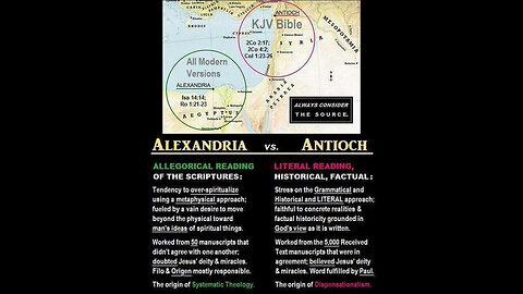 Alexandria vs Antioch