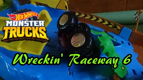 Hot Wheels Monster Trucks Wreckin' Raceway Tournament (Race 6)