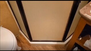 RV Shower Door Repair & Wall Removal and Reinstall