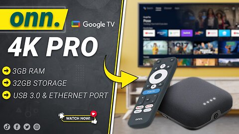 😮 Onn 4K Pro Streaming Box 😮 3GB RAM & 32GB Storage | Check it Out!!