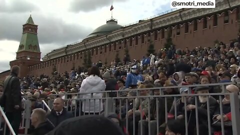 🇷🇺 Parade Crews Take Their Places For The 77th Victory Parade On Red Square, May 9th 2022