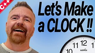 Let's Code a Clock in C++ - Almost Live Edition