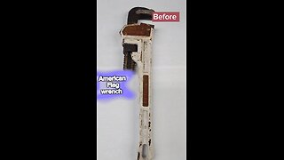 Refurbishing a pipe wrench